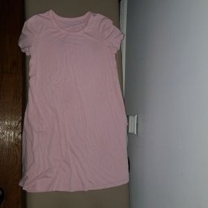 Pale pink dress